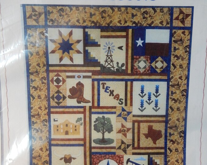 Texas Traditions, Quilted Keepsakes, by Susie Edwards, Piecing and