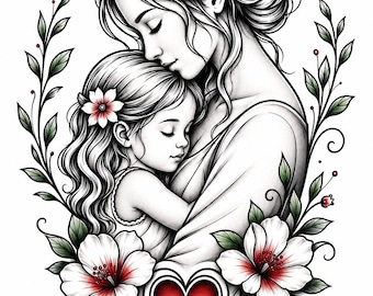 Mother and Daughter Tattoo