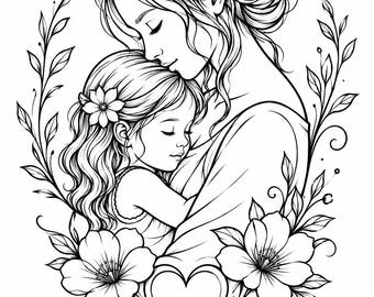 Mother daughter color or Tattoo