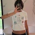 It's All Waiting There For You Baby Tee, Disco Occasionally tee, Kawaii Y2K Baby Tee, Kiss Disco shirt, Concert baby tee, Carlas Song