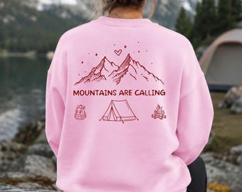 Personalisierter Camping Sweater | Camping Crew Sweatshirt mit Familienname | Geschenk für Camper | Vanlife Pullover | Camping Geschenk