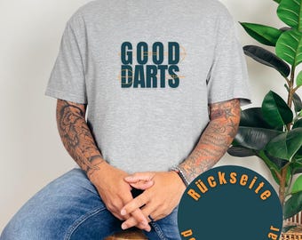 Dart Shirt personalisierbar | Good Darts Design mit Spieler- oder Vereinsname
