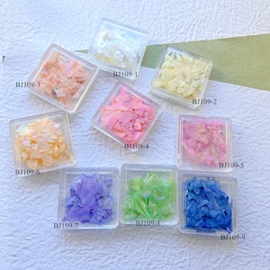 1Box Nail Art Shell Pieces Nail Art Decoration BJ109