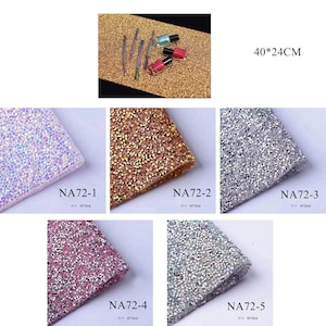 1PC Nail Art Table-Mat Rhinestone Mat Salon Table Mat Background for pics NA72