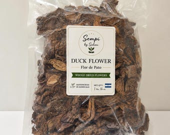 Duck Flower (Flor de Pato) 1 lb | Aristolochia grandiflora | Bulk Whole Dried Flowers | Honduras