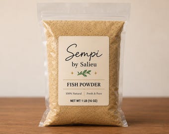 Sempi Fish Powder | Smoked West African Cooking Seasoning (1 lb)