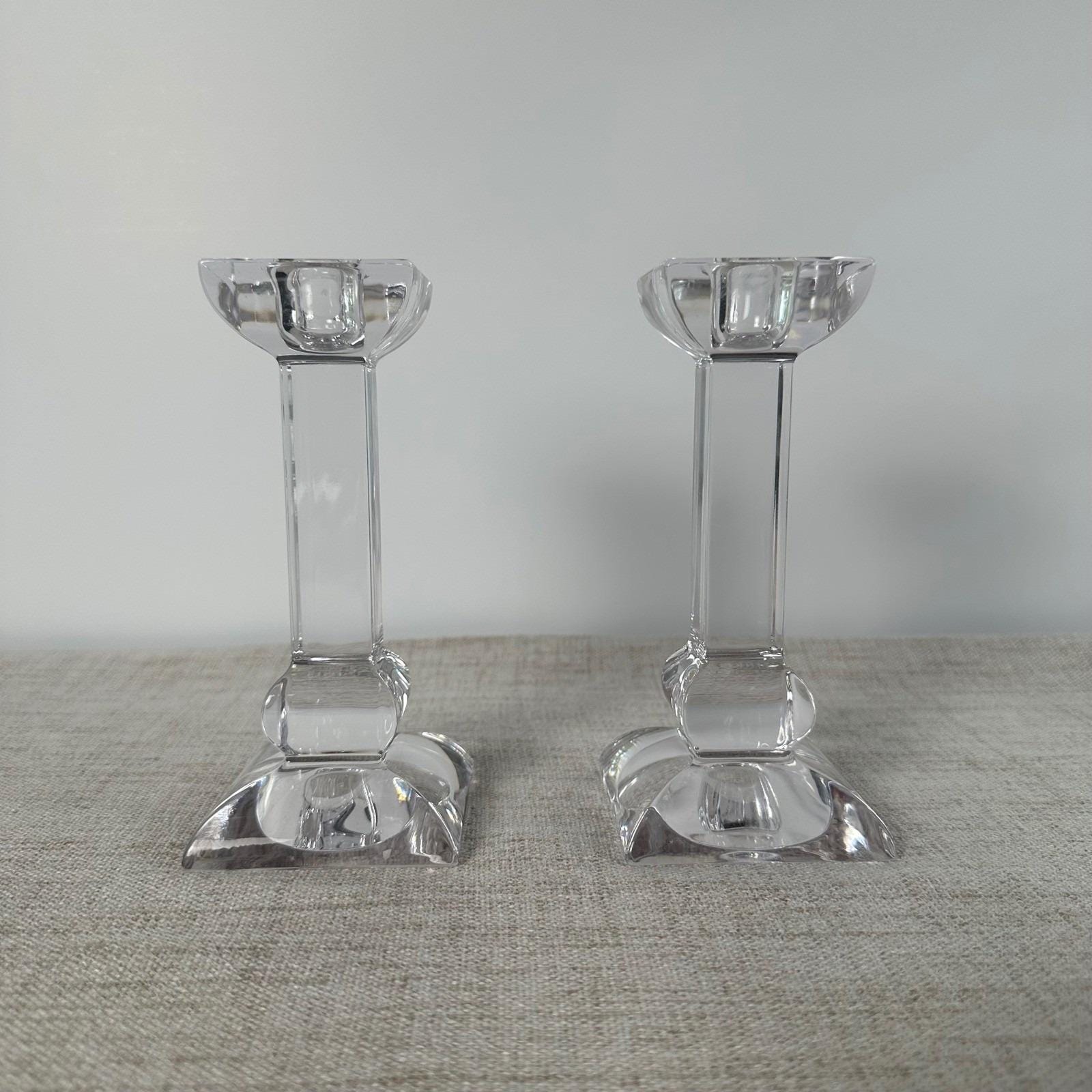 Villeroy and Boch Glass Candlestick - Etsy