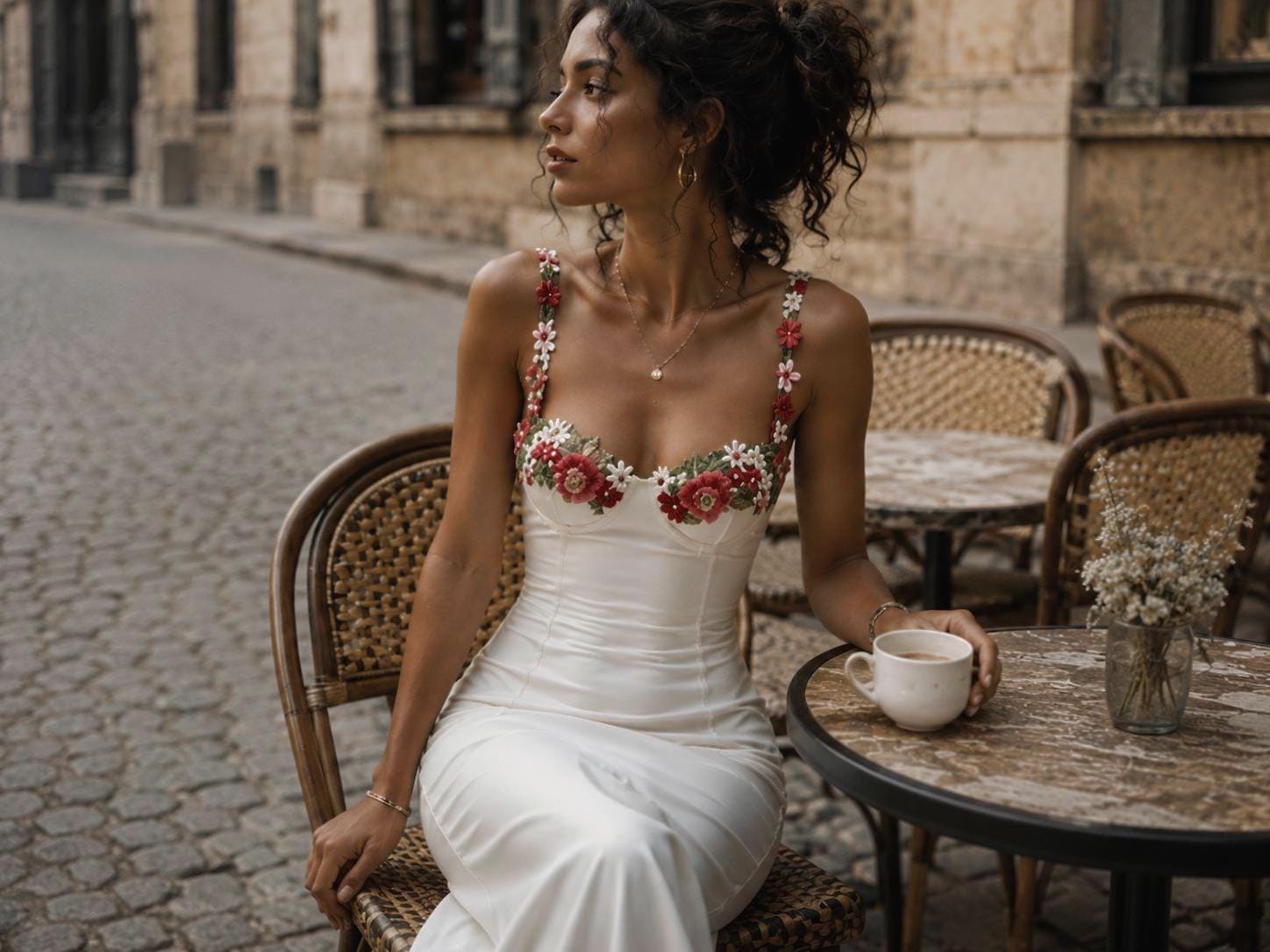 inspired rachel green wedding dress sunset