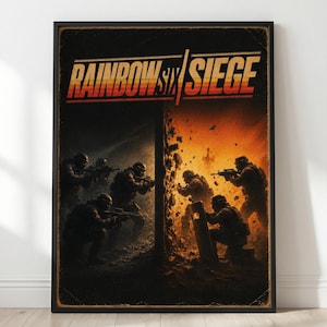 R6 Siege Poster - Etsy