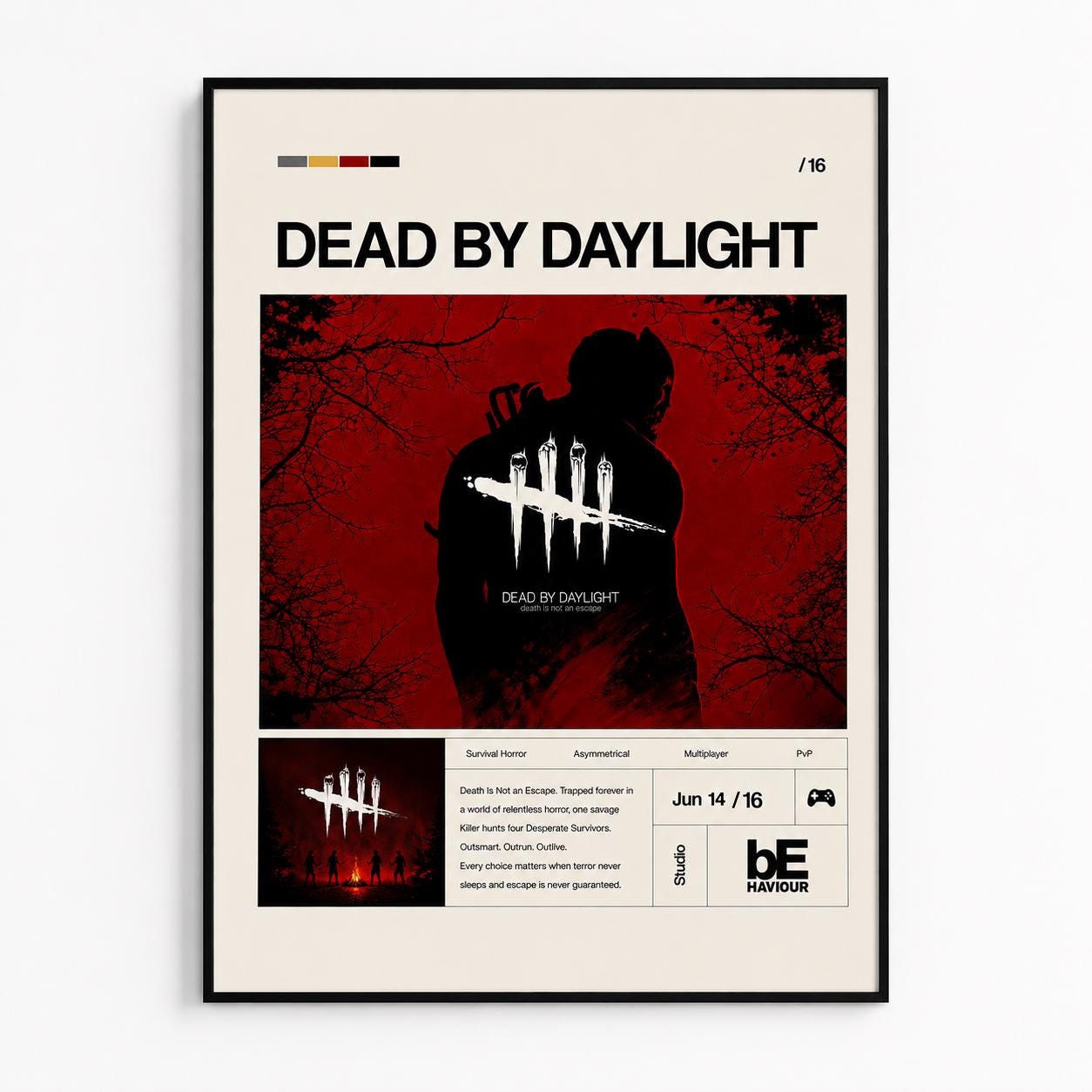 Dead by Daylight Poster - Etsy