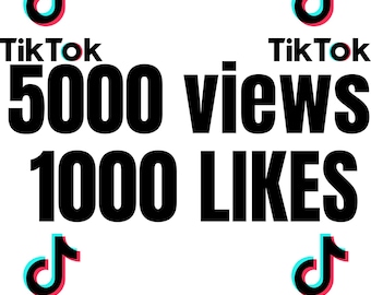 Fast TikTok Growth Service | 5000 Real Views + 1000 Likes | Social Media Promotion