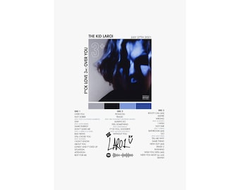 The Kid Laroi Signed Before I Forget CD Booklet Framed JSA COA - Etsy
