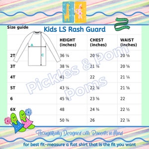 Kids Long Sleeve Rash Guard Girls Rash Guard Sun Protection Sun Shirt Sting Ray Swim Shirt for Kids Beach Tee Shirt Custom Rash Guard image 5