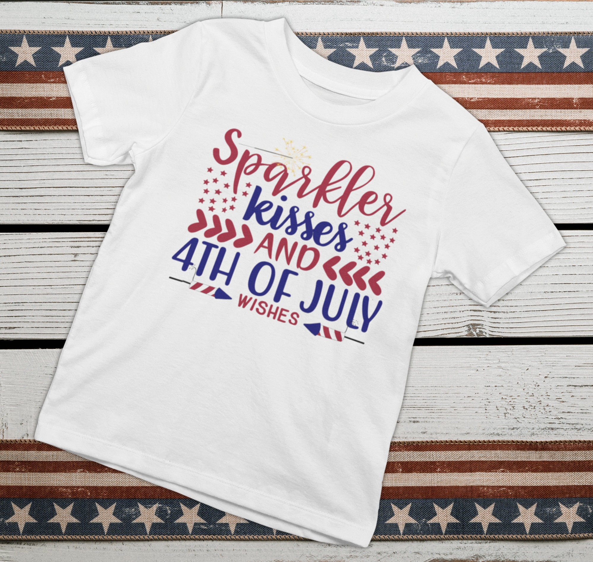Kids 4th of July TShirt 4th of July Shirt for Kids Americana Etsy