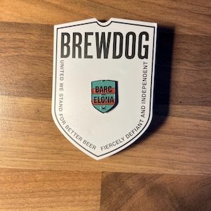 Brewdog Barcelona Pin budge