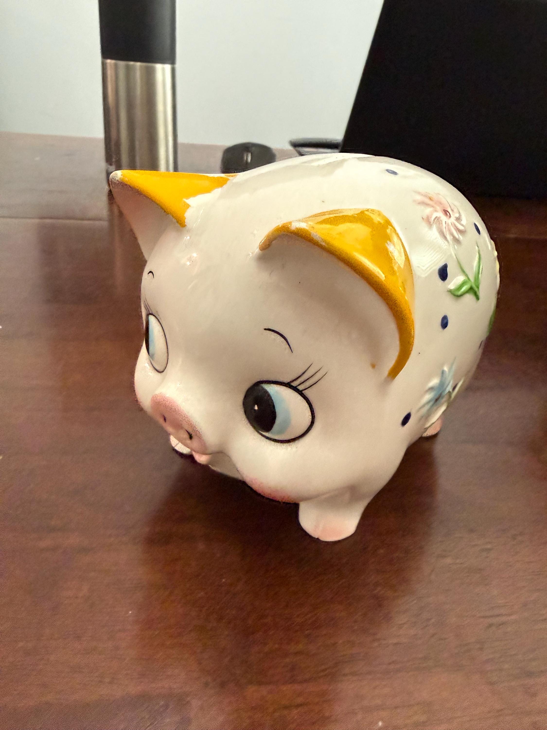 Vintage Piggy Bank Japan - Etsy