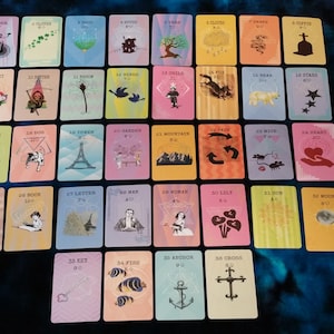 MINI Le « GEOMETRICAL LENORMAND » par AlyZen Moonshadow cartes de divination de cartomancie
