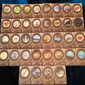 MINI The "SPYGLASS LENORMAND" von AlyZen Moonshadow fortune telling cartomancy divination