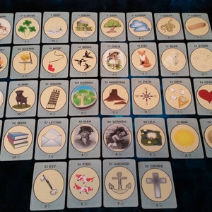 Lenormand Plain & Simple van AlyZen Moonshadow, waarzeggerskaarten, cartomancy