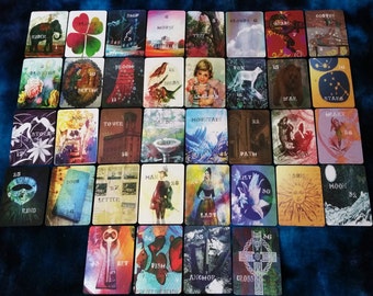 MINI the eclectic Lenormand by Alyzen Moonshadow - Etsy