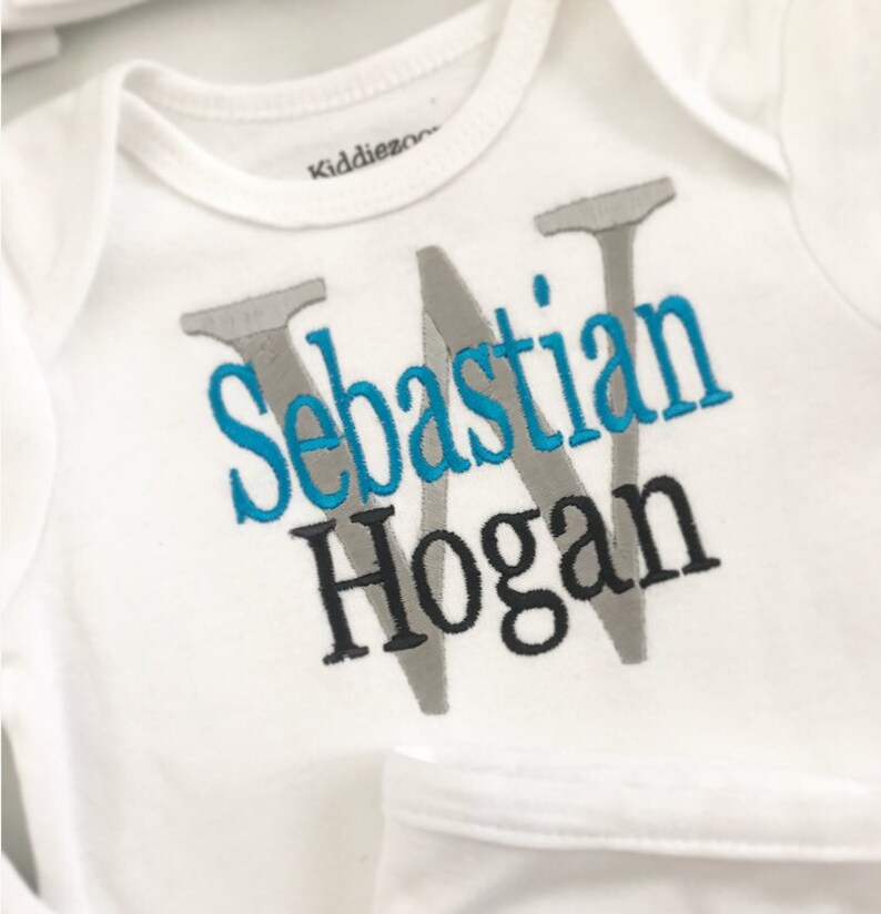 Personalised Onesie,hat,burp cloth,personalised organic baby blanket,Baby boy embroidered onesie baby boy gif baby gift,coming home onesie