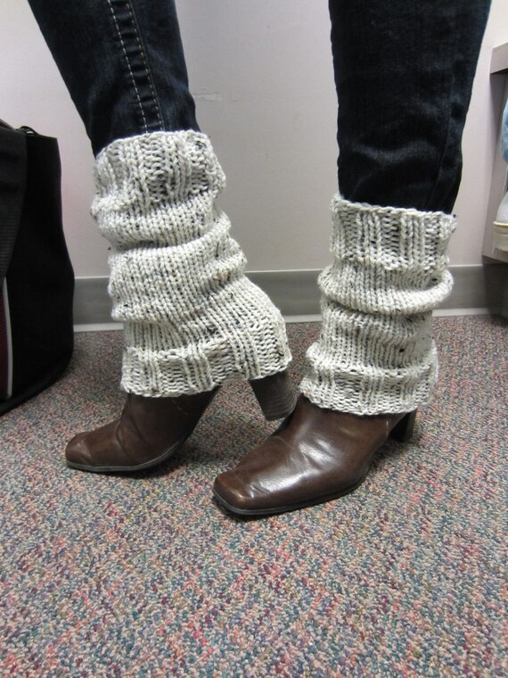 Short Knit Leg Warmers Etsy