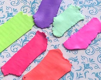 Recetas de colores para arcilla polimérica inspiradas en los años 80 / 6 fórmulas de mezcla Premo / Paleta neón retro / Descarga digital