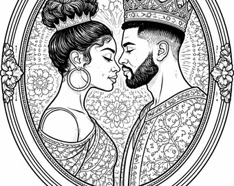Coeurs romantiques pour la Saint-Valentin à colorier (feuilles) Téléchargement numérique instantané (PDF)