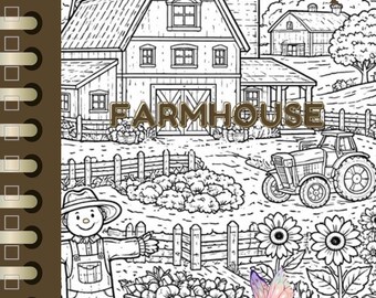 Coloriages à imprimer d'animaux de la ferme (PDF)