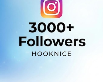 Oltre 3000 follower su Instagram / Crescita rapida / Pubblico reale e attivo