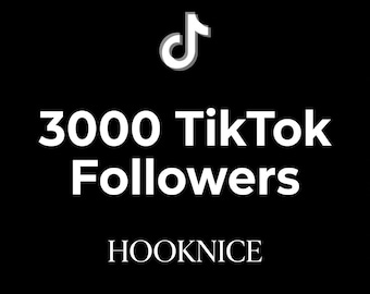3000 TikTok Followers Plaque Personalized Creator Award Custom TikTok Milestone Gift Social Media Achievement Poster Digital Download