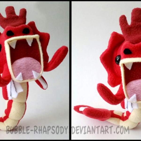 Jumbo Derpy Red Gyarados Plush