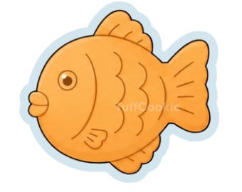 Taiyaki Fish Bungeoppang Dessert Cookie Cutter | Asian Snacks