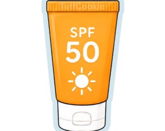 Sunscreen Tube Cookie Cutter | Summer Beach