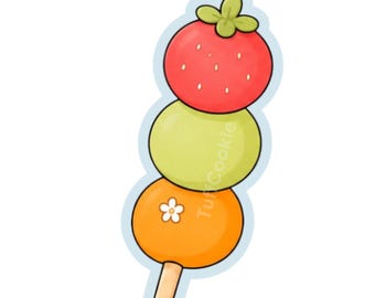 Fruit Tanghulu Dessert Cookie Cutter | Asian Snacks