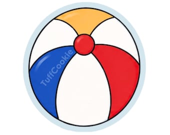 Beach Ball Cookie Cutter | Fourth of July Summer Beach Party