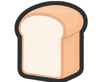Milk Bread Shokupan Toast Pastry Cookie Cutter | Asian Snacks
