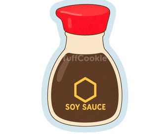 Soy Sauce Bottle Cookie Cutter | Asian Dim Sum