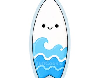Surf Board Cookie Cutter | Summer Beach Ocean