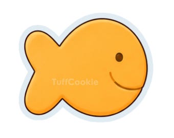 Goldfish Crackers Cookie Cutter | Snack Time Toddler Clay Cutter