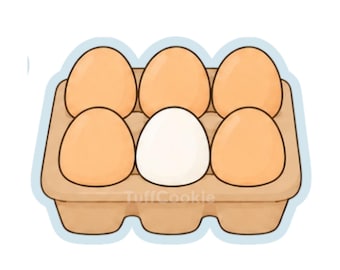 Egg Carton Cookie Cutter | Farmers Market