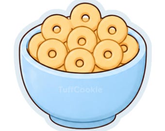 Bowl of Cheerios Cookie Cutter | Snack Time Toddler Clay Cutter