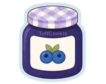 Blueberry Strawberry Jam Jelly Marmalade Jar Cookie Cutter | Farmers Market