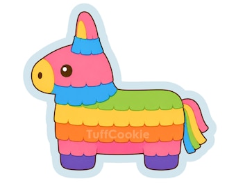Colorful Piñata Cookie Cutter | Birthday Bash Party Animals