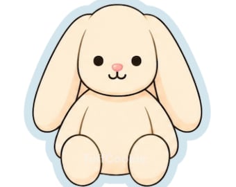 Bashful Bunny Cookie Cutter | Viral Trending Toy Plushie