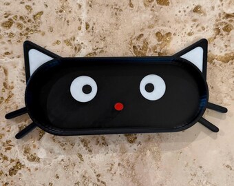 3D Printed Cat Glasses Holder | Desk Eyeglass Stand Accessory