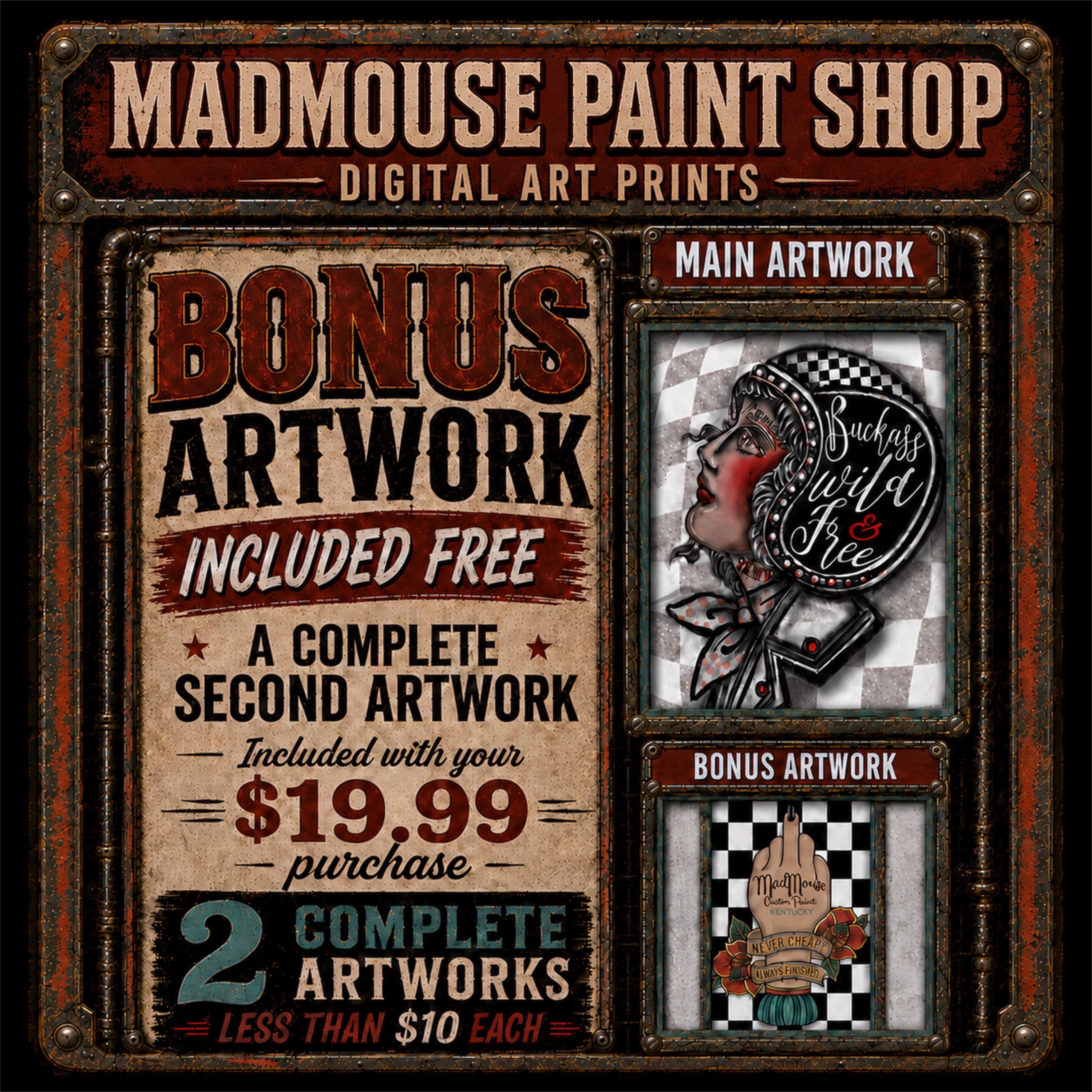 Kustom Kulture Art - Etsy
