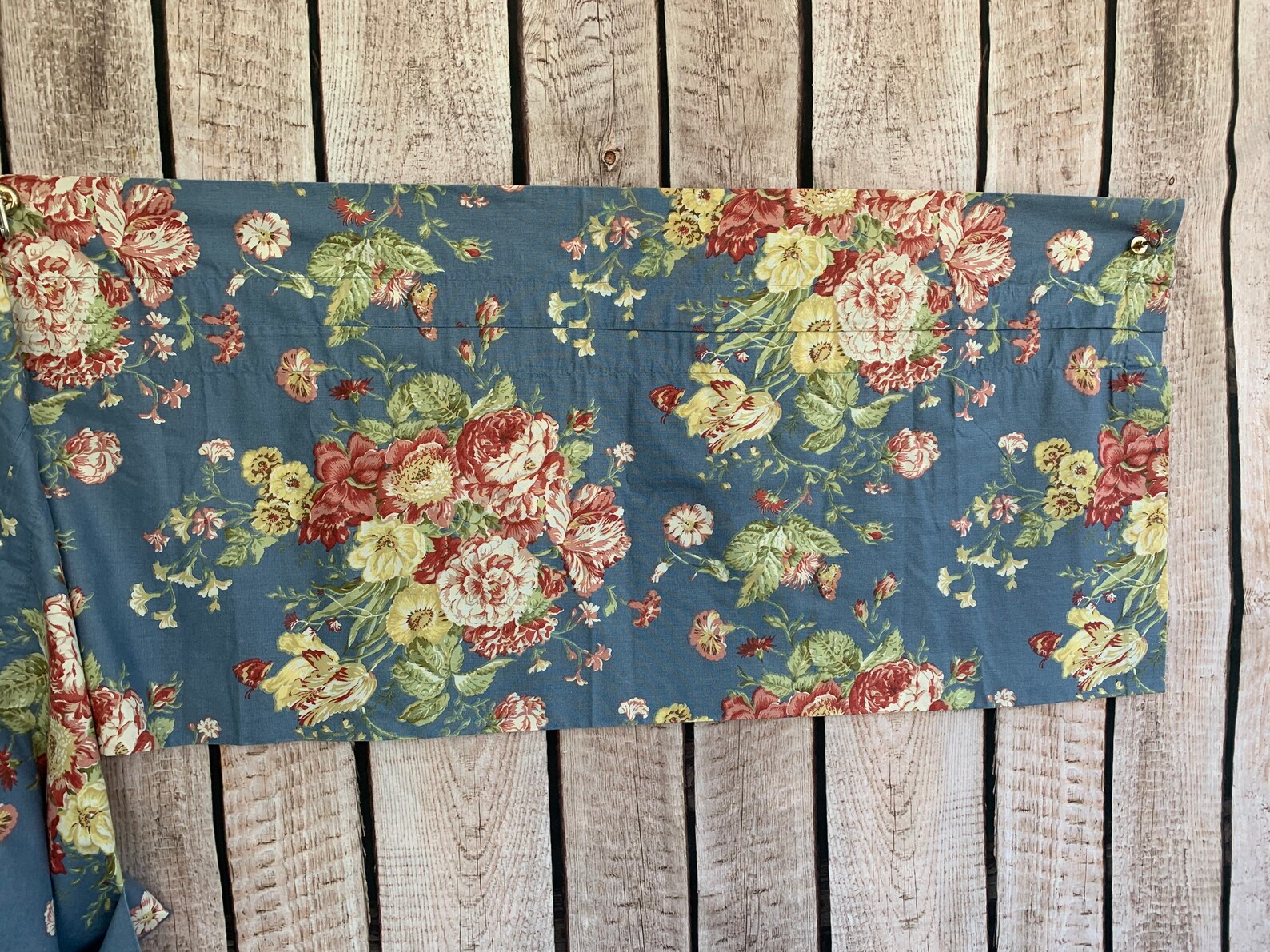 Waverly Garden Room Valance Floral Curtain 15 X 84 | Etsy