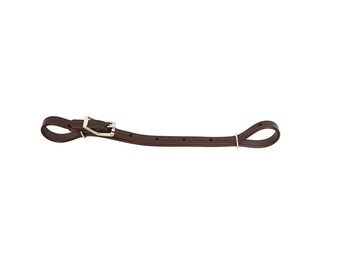 Horse size-READY MADE Brown curb STRAP