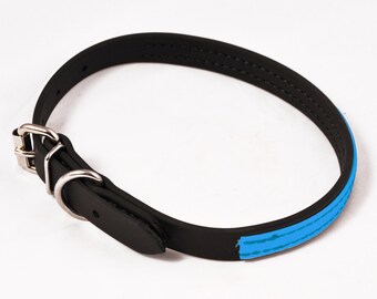 Custom DOG COLLAR**XX-Large Size, Two Colors, 5/8" width